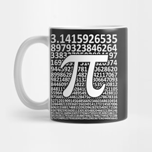 Digits of Pi, Pi Day Math Mug